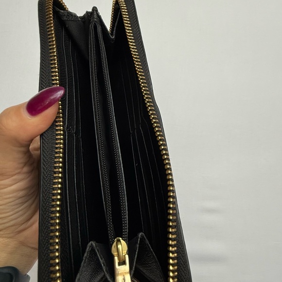 Coach Black Leather Wallet - Picture 4 of 10
